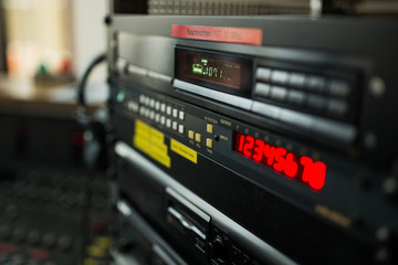 equipment of a radio station