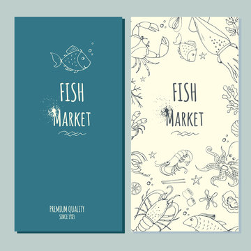 Fish market banner