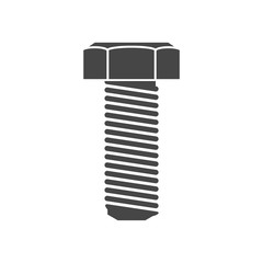 Bolt icon flat design - Illustration