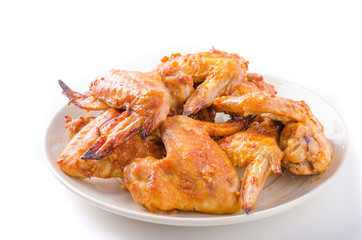 Chicken wings grilled
