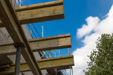 on the construction of a new house