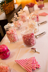 candybar on a wedding