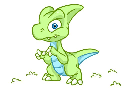 Dinosaur  cartoon Illustrations isolated image animal character