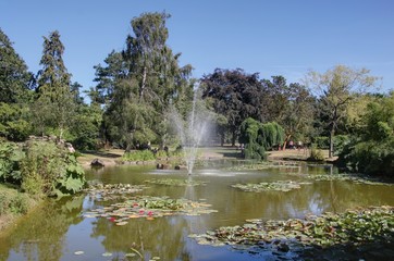manoir et jardin italien en Angleterre
