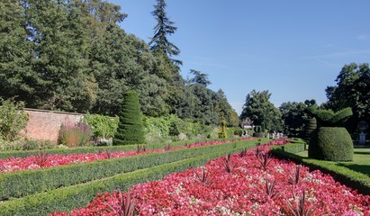 manoir et jardin italien en Angleterre