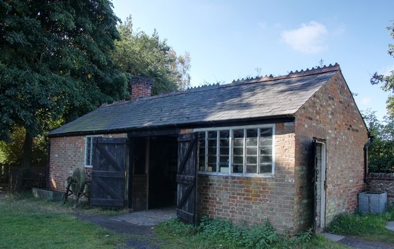 village typique et traditionnel en angleterre