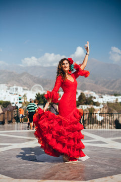Flamenco Dancer in Spain