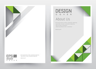 Fototapeta premium Cover Design Vector template set Brochure, Annual Report, Magazine, Poster, Corporate Presentation, Portfolio, Flyer, Banner, Website. A4 size