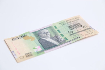 Obraz na płótnie Canvas paraguay money