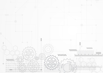 Abstract Technology Background