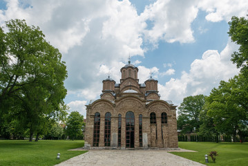 Fototapeta na wymiar Gračanica Monastery