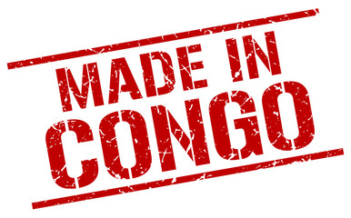 made in Congo stamp
