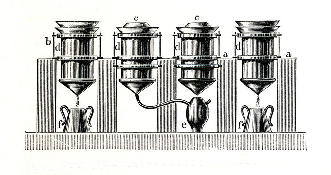 Plattner Gold Chlorination Process (from Meyers Lexikon, 1895, 7/714/715)
