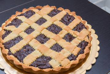 Chocolate pie - Torta coi bischeri, Tuscany