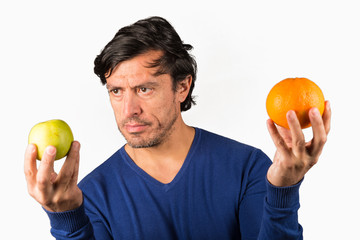 Man in Hamlet attitude