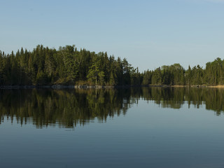 Fototapeta na wymiar Lake of the Woods, Ontario, Canada