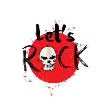 Let's Rock Typographic Design.