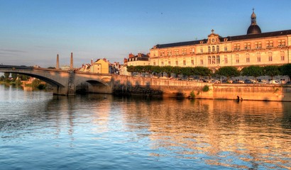 Various colors in a French landscape