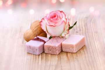 Wellness with aroma soaps