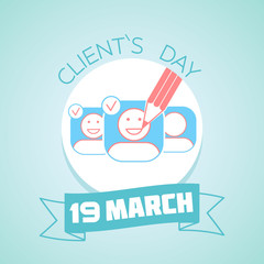 19 March Clients Day