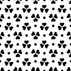 Fototapeta premium Leaf seamless pattern