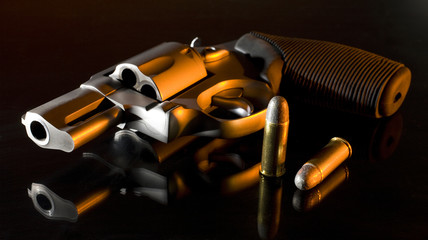 Revolver and ammunition