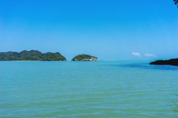 Boat trip in Khanom , Nakhon Sri Thammarat Province, Thailand