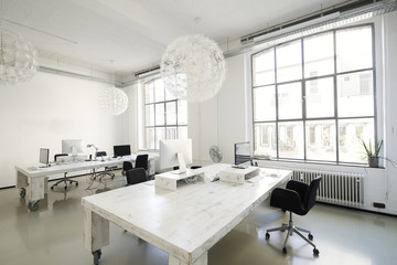 Interior of a modern agency office