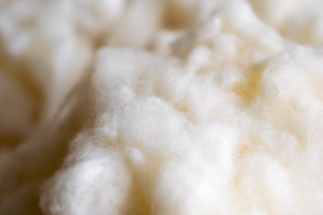 Raw silk, material befor fabricate.