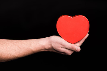 Obraz premium Heart sign in hand