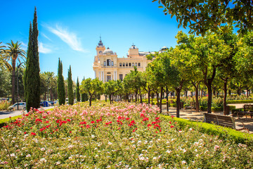 Obraz premium A day in summer in a vacation destination