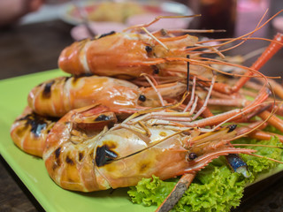shrimp grilled seafood