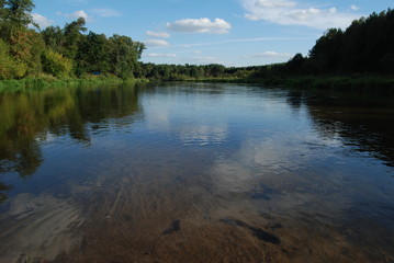 Spalski Park Krajobrazowy, Rzeka Pilica.