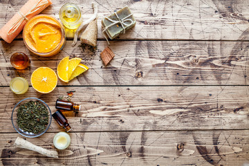 Organic herbal cosmetics