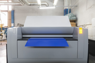 Thermal digital plate on the CTP in the printing house