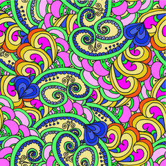 Color painted decorative abstract background