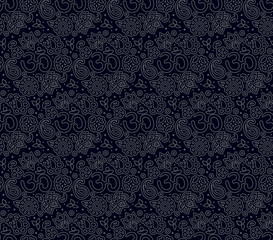 OM seamless pattern