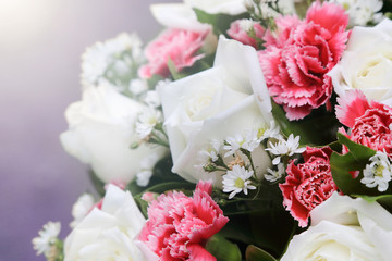 white rose flower bouquets