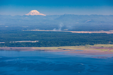 Mt. Rainier overlooking the Duwamish plateau