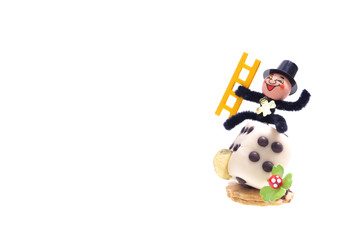 Obraz premium Glücksbringer | Schornsteinfeger