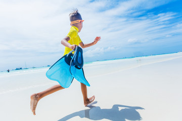 Photo of snorkeling boy