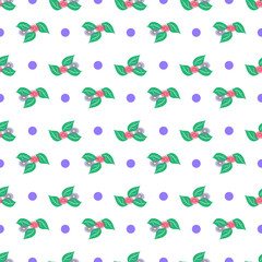 Flower seamless pattern