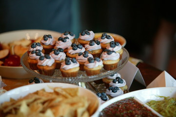 blueberry cupcakes