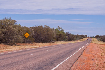 Highway im Outback