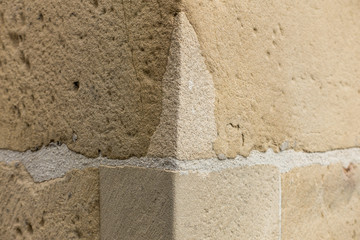 Gebäudeschäden Sandsteinwand