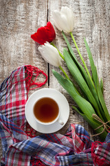 Tea and tulips