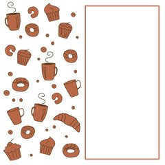 Card template with space for text.