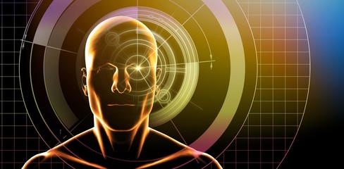 Composite image of dial interface