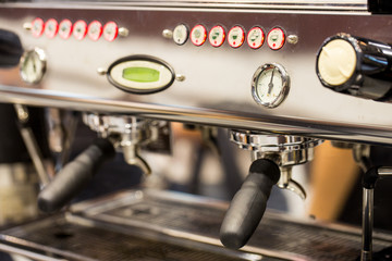 Coffee machine ready to use