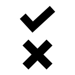 Right and wrong black and white